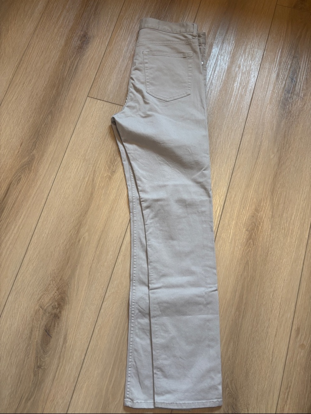 H&M Slim Fit Pants in Light Taupe